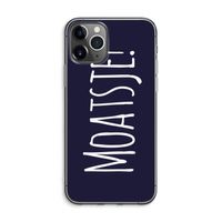 Moatsje!: iPhone 11 Pro Max Transparant Hoesje