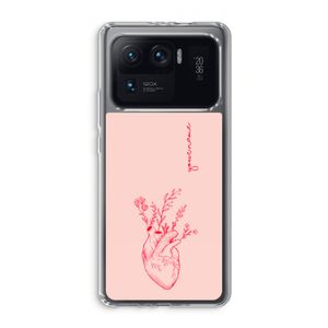 Blooming Heart: Xiaomi Mi 11 Ultra Transparant Hoesje