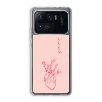 Blooming Heart: Xiaomi Mi 11 Ultra Transparant Hoesje