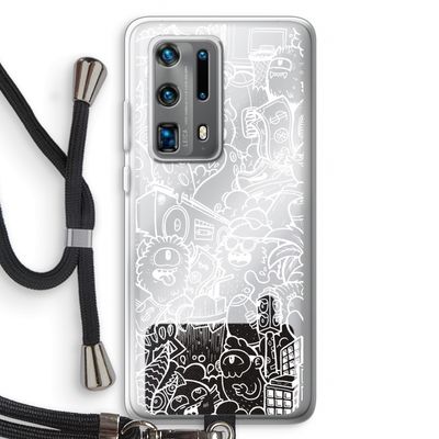 Vexx City #2: Huawei P40 Pro Plus Transparant Hoesje met koord