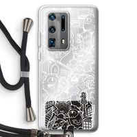 Vexx City #2: Huawei P40 Pro Plus Transparant Hoesje met koord