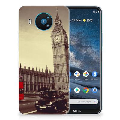 Nokia 8.3 | Silliconen Back Cover | Londen