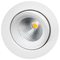 LED inbouwspot 540 lm 6W 2700K mat wit dimbaar IsoSafe SG 901201
