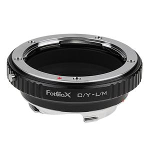 Fotodiox Pro lens adapter met Leica 6-bit M-coding Contax/Yashica (CY) SLR \ naar Leica M mount rangefinder