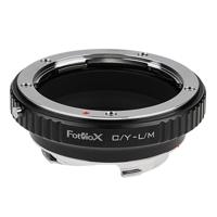 Fotodiox Pro lens adapter met Leica 6-bit M-coding Contax/Yashica (CY) SLR \ naar Leica M mount rangefinder