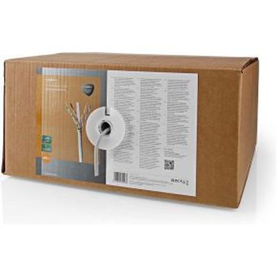 Nedis CCBG8520GY305S netwerkkabel Grijs 305 m Cat6 U/UTP (UTP)