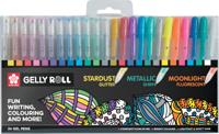 Sakura roller Gelly Roll Mix, etui van 24 stuks in geassorteerde kleuren Sakura roller Gelly Roll Mix, etui van 24 stuks in geassorteerde kleuren