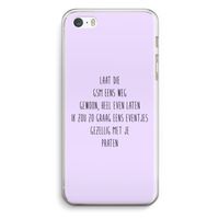 GSM: iPhone 5 / 5S / SE Transparant Hoesje GSM: iPhone 5 / 5S / SE Transparant Hoesje