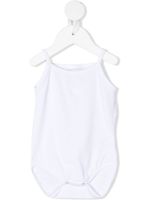 La Perla Kids body à design sans manches - Blanc