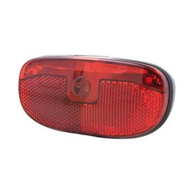 Spanninga led duxo achterlicht. montage 80mm incl. batterijen (werkplaatsverpakking)
