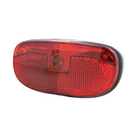 Spanninga led duxo achterlicht. montage 80mm incl. batterijen (werkplaatsverpakking)