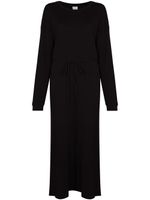 Baserange robe Shaw à manches longues - Noir