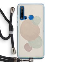 Geo #9: Huawei P20 Lite (2019) Transparant Hoesje met koord