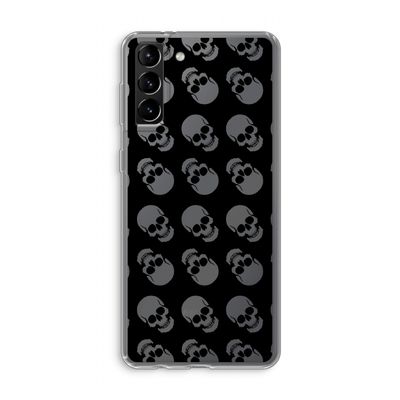 Musketon Skulls: Samsung Galaxy S21 Plus Transparant Hoesje