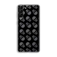 Musketon Skulls: Samsung Galaxy S21 Plus Transparant Hoesje