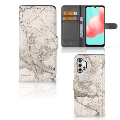 Samsung Galaxy A32 5G | Bookcase | Marmer Beige