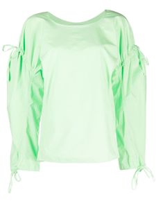 Henrik Vibskov blouse Tapas à encolure ronde - Vert