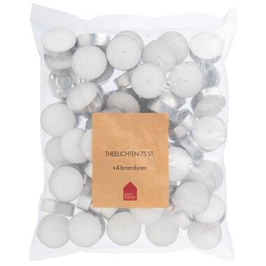 Waxinelichtjes - 75 stuks - Leen Bakker