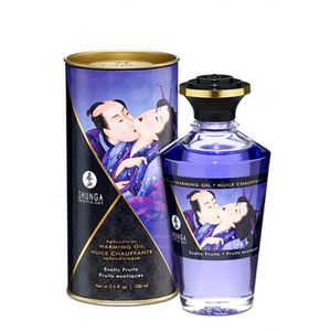 Shunga - Aphrodisiac Verwarmende Olie Exotische Vruchten 100 Ml