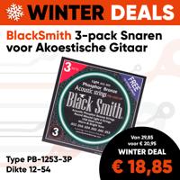 BlackSmith PB-1253-3P Snaren voor Akoestische Gitaar (12-54) 3-Pack (incl. 2x Gratis .012 Snaar)