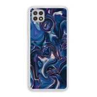 Mirrored Mirage: Samsung Galaxy A22 4G Transparant Hoesje
