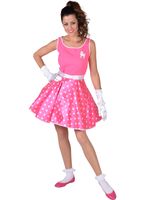 Rock roll jurk pink Rock roll jurk pink