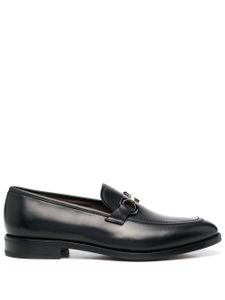 Ferragamo mocassins à boucle Gancini - Noir