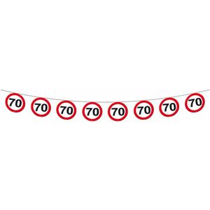 70 Jaar Verkeersbord Slinger - 12 meter