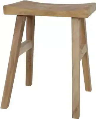 Krukje teak 40x30cm Binnen Buiten Tuin Lesli Living