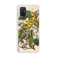 Carolinaparkiet: Galaxy A71 Transparant Hoesje