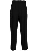 PS Paul Smith pantalon de tailleur en laine - Noir