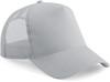 Beechfield CB640 Snapback Trucker - Light Grey/Light Grey - One Size