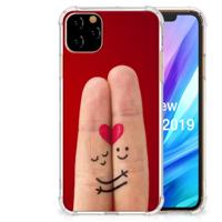 Apple iPhone 11 Pro Max Anti Shock Bumper Case Liefde - Origineel Romantisch Cadeau