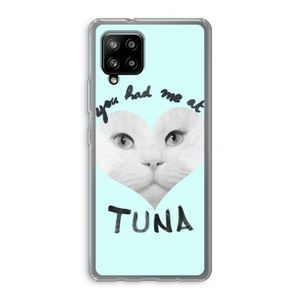 You had me at tuna: Samsung Galaxy A42 5G Transparant Hoesje