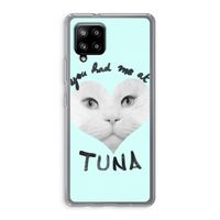 You had me at tuna: Samsung Galaxy A42 5G Transparant Hoesje