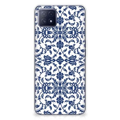 OPPO A53 5G | OPPO A73 5G | TPU Case | Flower Blue
