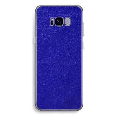 Majorelle Blue: Samsung Galaxy S8 Plus Transparant Hoesje