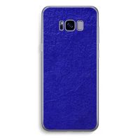 Majorelle Blue: Samsung Galaxy S8 Plus Transparant Hoesje Majorelle Blue: Samsung Galaxy S8 Plus Transparant Hoesje