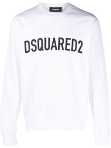 DSQUARED2 sweat à logo imprimé - Blanc