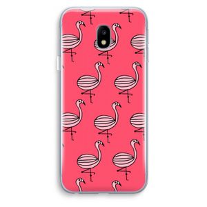 Flamingo: Samsung Galaxy J3 (2017) Transparant Hoesje