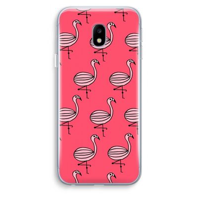 Flamingo: Samsung Galaxy J3 (2017) Transparant Hoesje