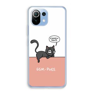GSM poes: Xiaomi Mi 11 Lite Transparant Hoesje