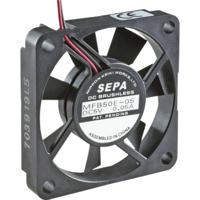 SEPA MFB50E12 Axiaalventilator 12 V/DC 14.3 m³/h (l x b x h) 50 x 50 x 10 mm - thumbnail