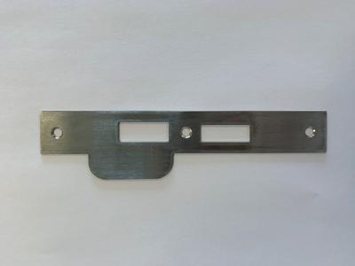 4tecx Sluitplaat RVS tbv veiligheidsslot 119/17T steekmaat pc 55mm sluitplaat vierk. draairichting 1 recht
