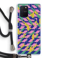 Skew Blush 1: Samsung Galaxy Note 10 Lite Transparant Hoesje met koord