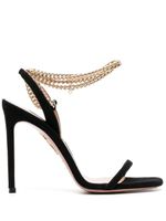 Aquazzura escarpins 116 mm en daim - Noir - thumbnail