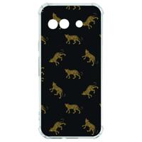 Google Pixel 9a Hoesje - Leopards TPU Antishock