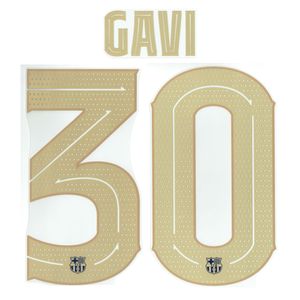 Gavi 30 (Officiële FC Barcelona Cup Bedrukking 2022-2023)