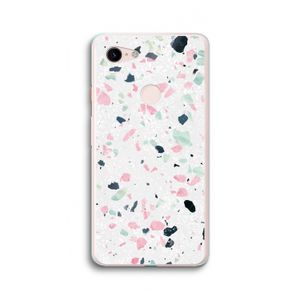 Terrazzo N°3: Google Pixel 3 XL Transparant Hoesje