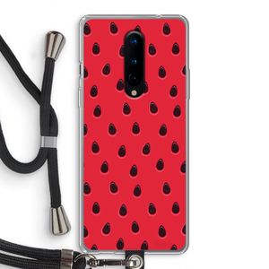 Watermelon: OnePlus 8 Transparant Hoesje met koord